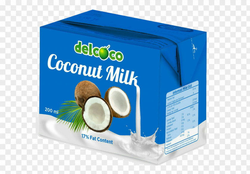 Coconut Milk Cream Ingredient PNG