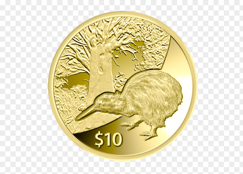 Coin New Zealand Silver Bullion PNG