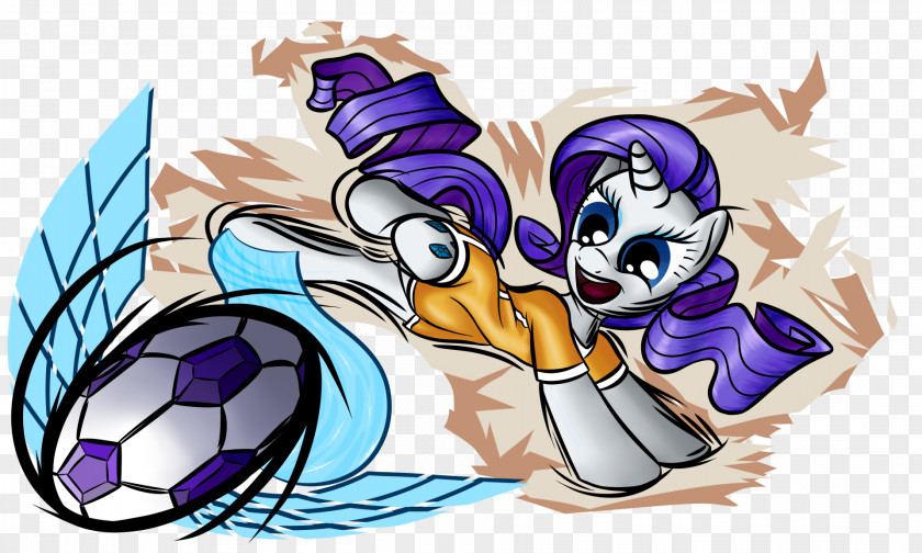 My Little Pony Rarity Fluttershy Football PNG
