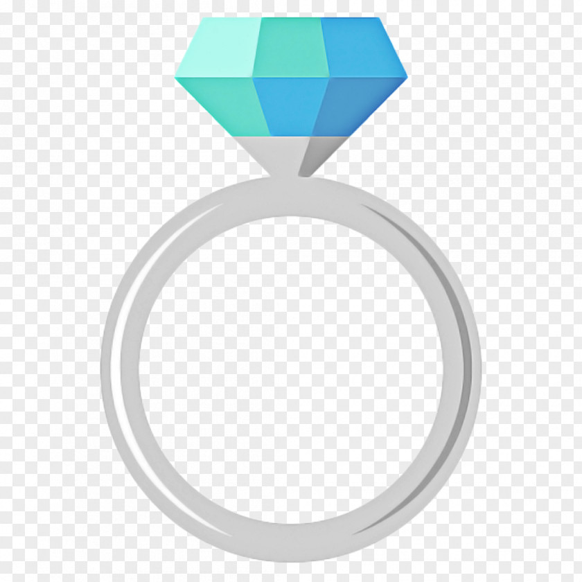 Oval Gemstone Emoji Sticker PNG