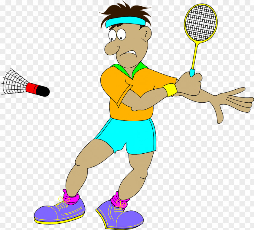 Play Badminton Animation Sport Clip Art PNG