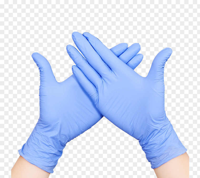 Rubber Glove Natural Nitrile Medical PNG