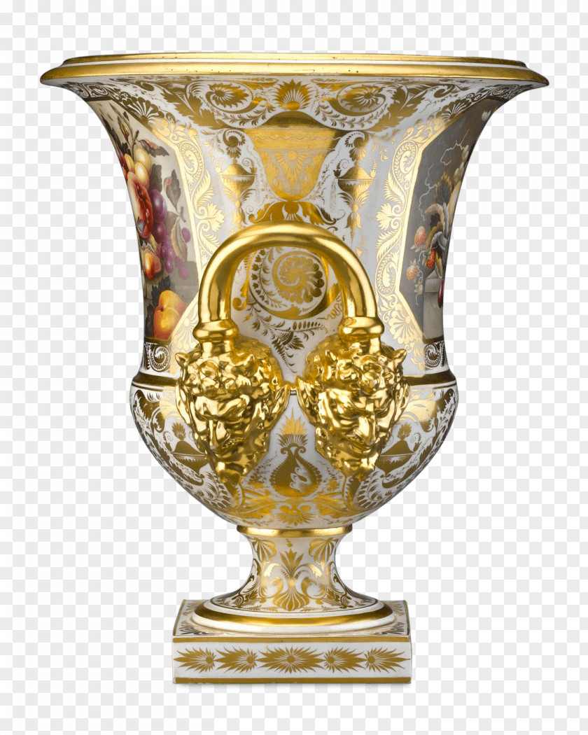 Vase Derby Porcelain Antique PNG
