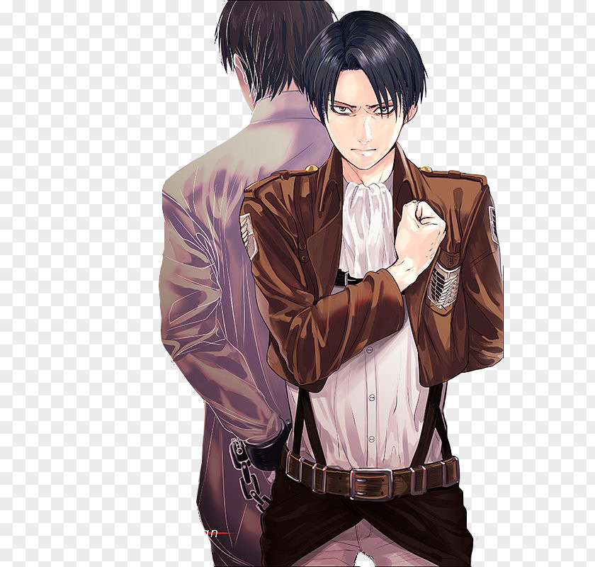 Attack On Titan Levi Eren Yeager Drawing PNG