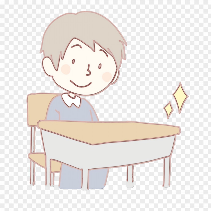 Cartoon Icon Table Text PNG