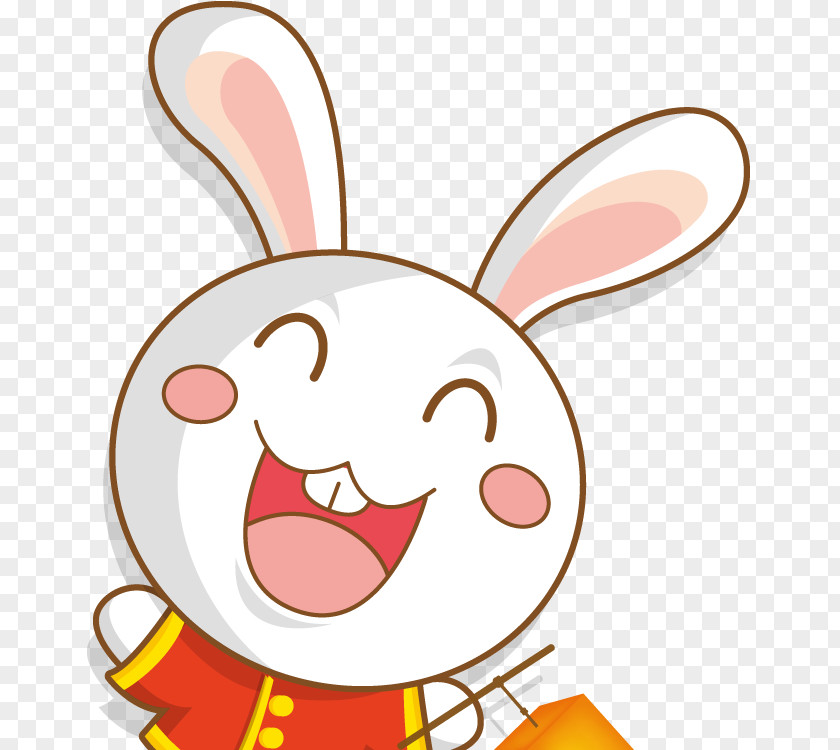 Cartoon Rabbit Sailor Moon Mid-Autumn Festival PNG