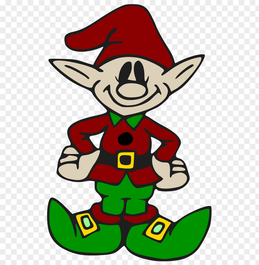 Christmas Beanie Elf Pointy Ears Clip Art Image PNG