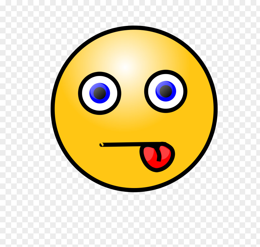 Confused Emoticon Face Smiley Tongue Clip Art PNG