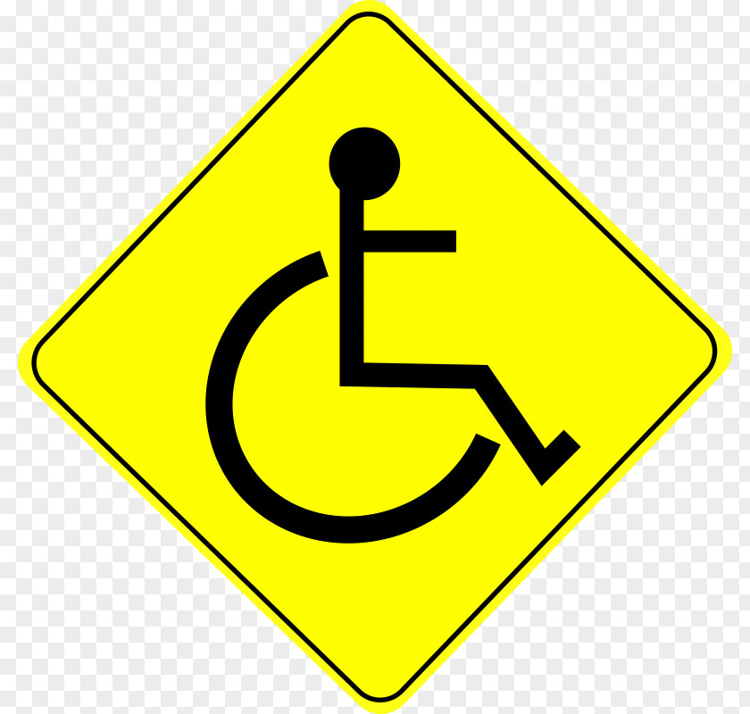 Disabled Parking Sign Clip Art Openclipart Traffic PNG