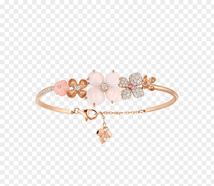 Hortensia Chaumet Jewellery Bracelet Pink Earring PNG