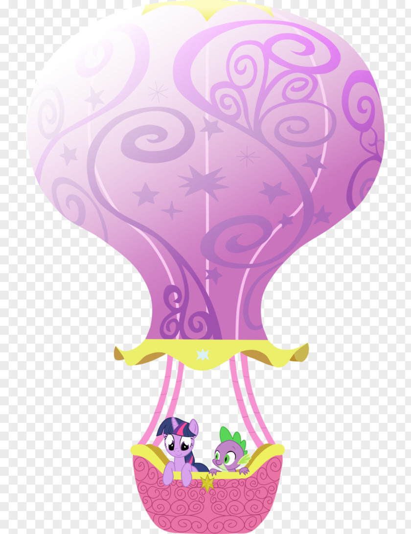Hot Air Balloon Twilight Sparkle Pony Pinkie Pie Rarity Rainbow Dash PNG