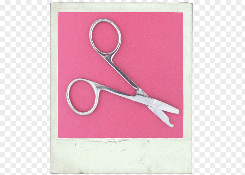 Scissors Pink M Font PNG