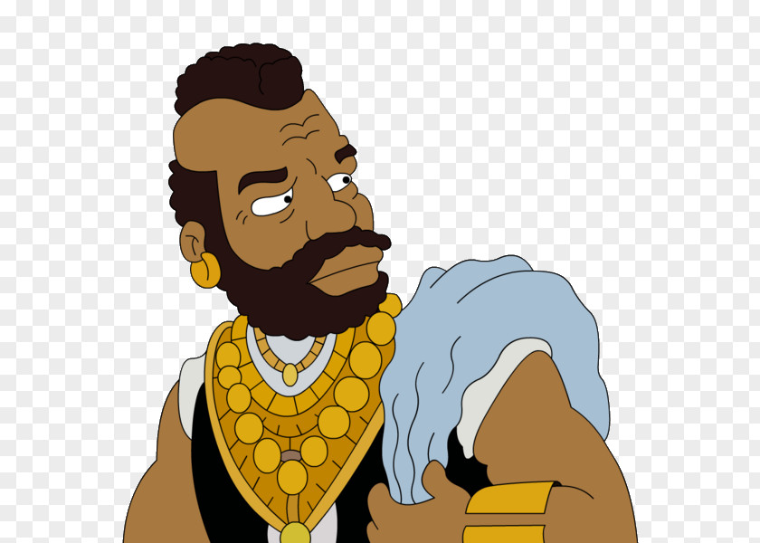 Scold B. A. Baracus Treehouse Of Horror Actor Simpsons Already Did It Character PNG