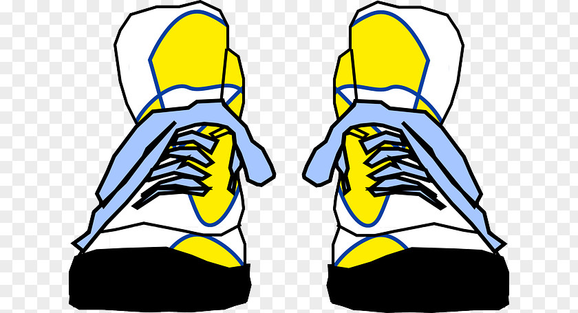 Sneakers Cartoon Clip Art High-top Openclipart Shoe PNG