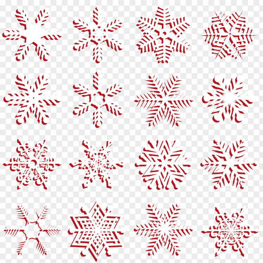 White Snowflake Design Vector Material Euclidean PNG