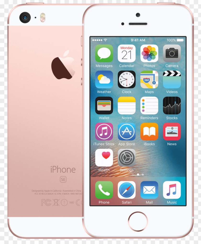 Apple IPhone SE 5s Telephone Rose Gold PNG
