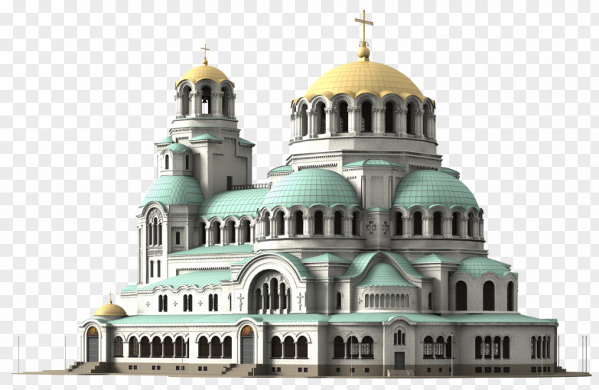 Cathedral Alexander Nevsky Cathedral, Sofia Church PNG
