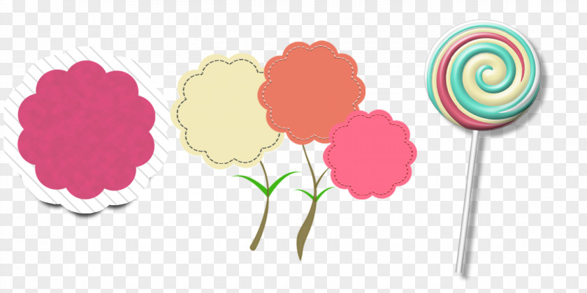 Flowers And Sugar Graphic Design Cartoon PNG