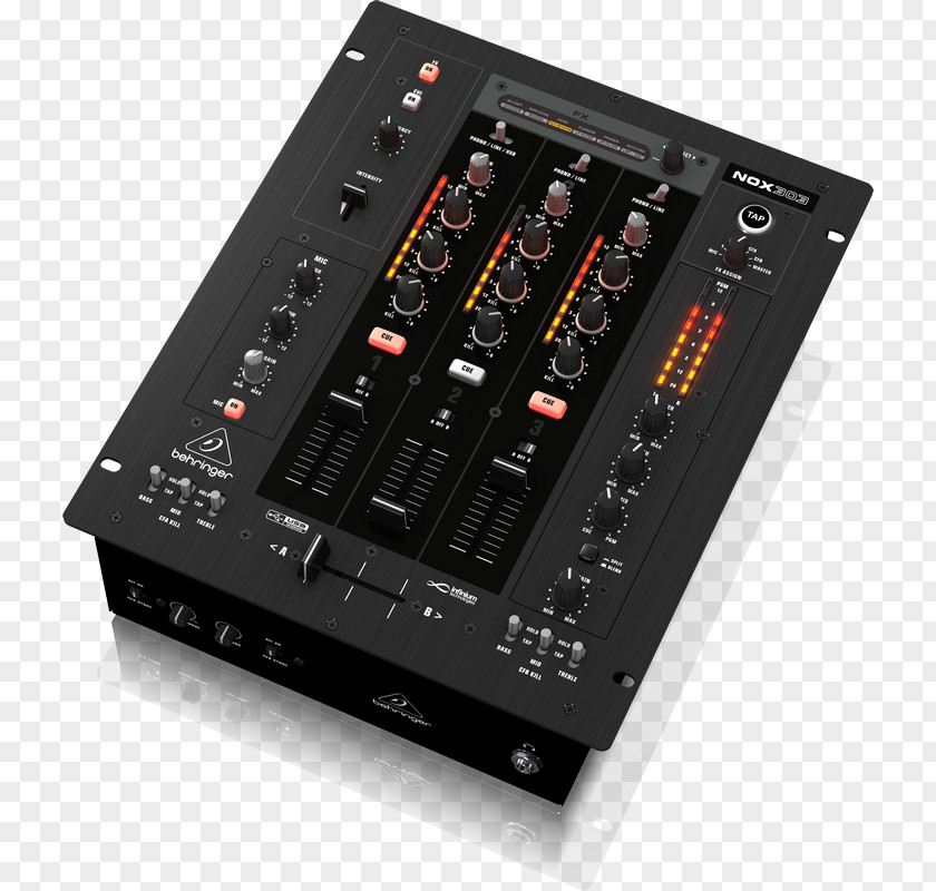 Microphone Audio Mixers Disc Jockey Behringer Fade PNG