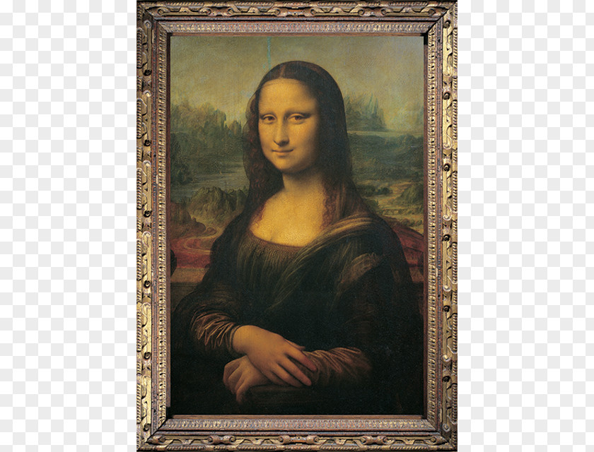 Painting Mona Lisa Renaissance The Last Supper Musée Du Louvre Vitruvian Man PNG