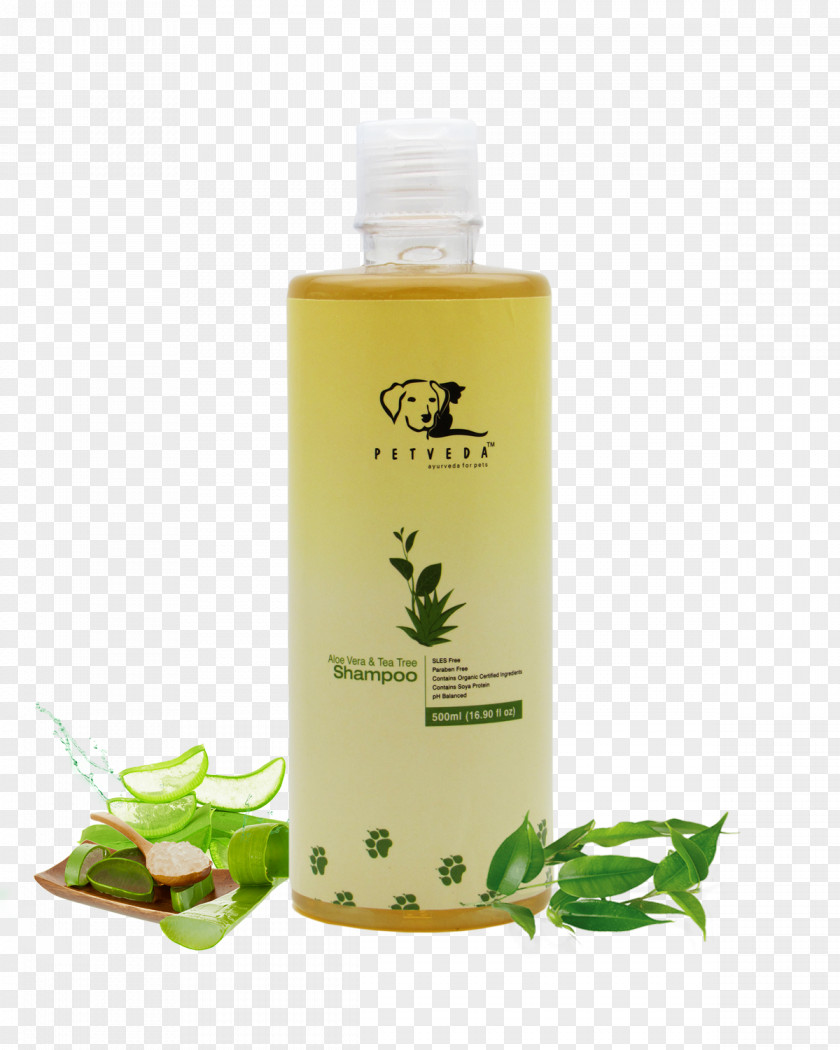 Tea Tree Lotion Shampoo Hair Conditioner Petveda Care PNG