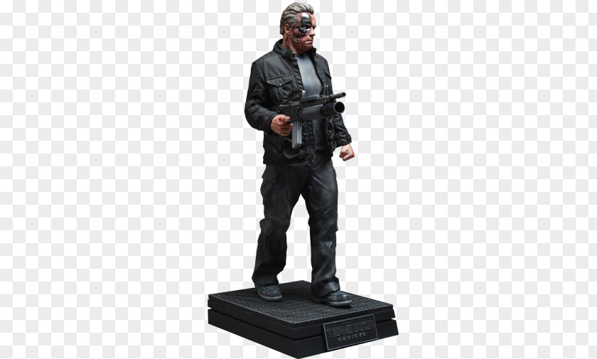 Terminator Genisys Mercenary Figurine PNG