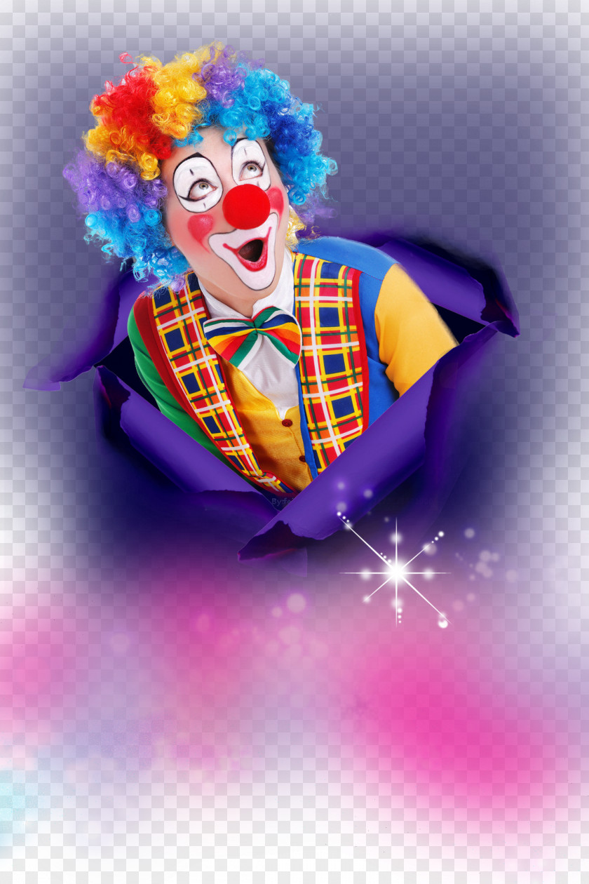 Circus Clown Color Material Stock Photography Royalty-free YouTube PNG