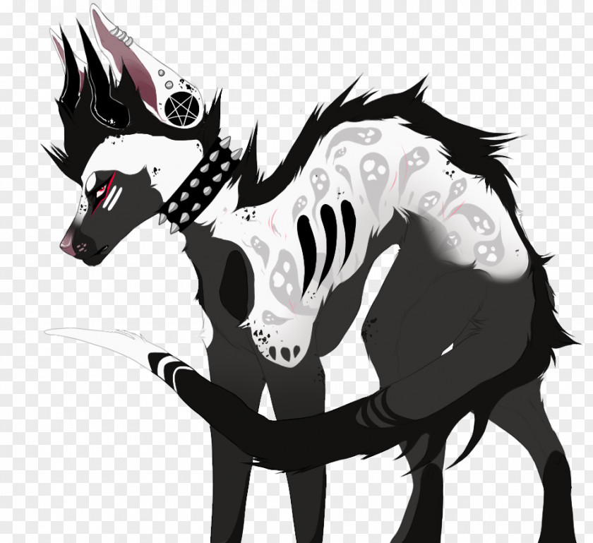 Horse Demon Pack Animal Illustration Cartoon PNG