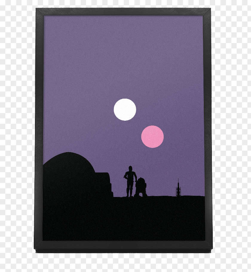 Minimal New Personal Violet Purple Magenta Star Wars Minimalism PNG