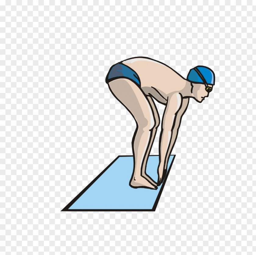 Olympic Diving Swimming Pool Games Clip Art PNG