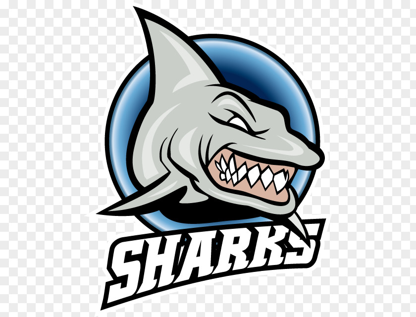 Shark Logo User Interface Banner Clip Art PNG