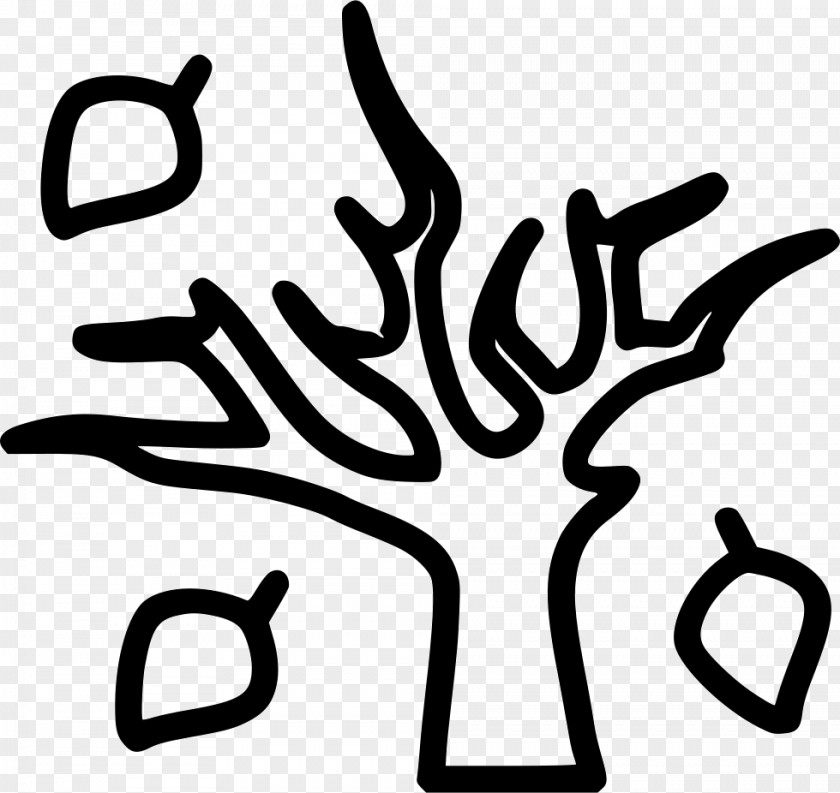Autunm Icon Tree Product Clip Art Finger Line PNG