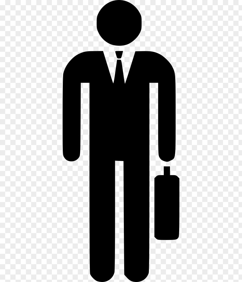 Business Man Icon Businessperson Senior Management Briefcase PNG