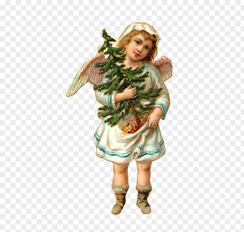Holiday Ornament Child Angel Christmas PNG