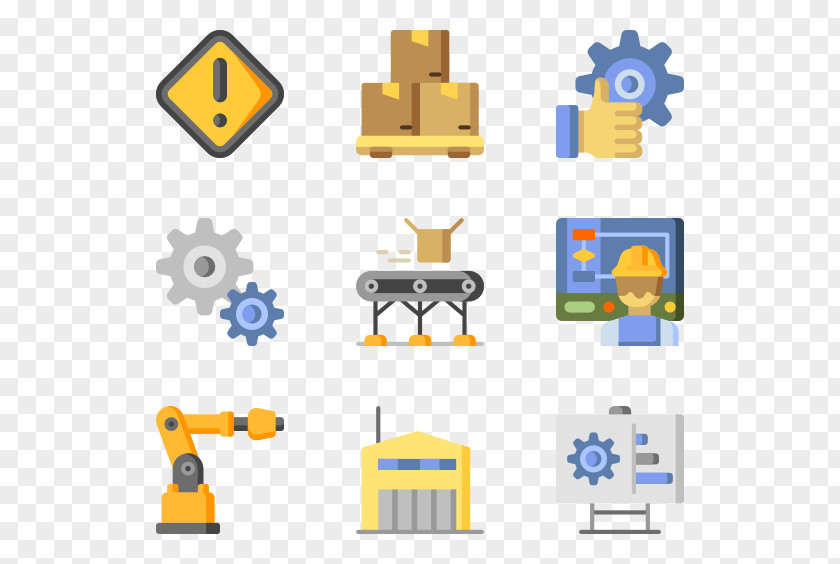 New Material Manufacturing Industry Clip Art PNG