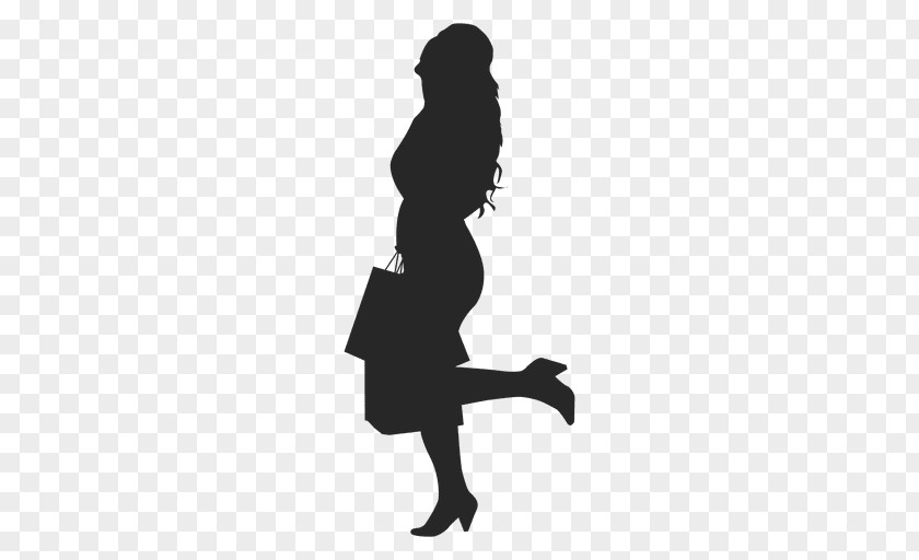 Silhouette Photography Woman Female PNG