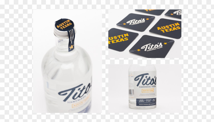 Vodka Tito's Bottle Distillation Drink PNG