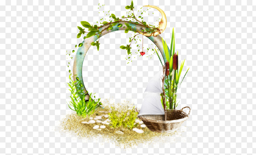 Picture Frame Flowerpot Background Flower PNG