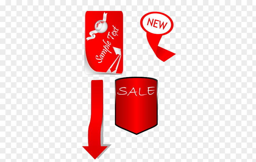 Red Promotions Promotion Sticker PNG