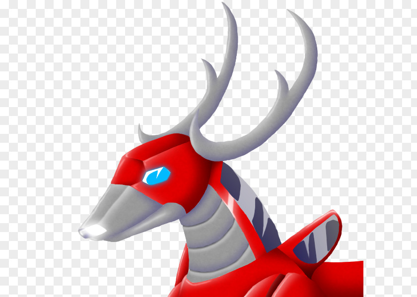 Reindeer Antler Character PNG