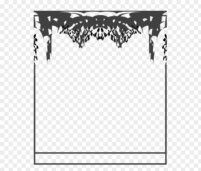 Stationary Monochrome Picture Frames PNG