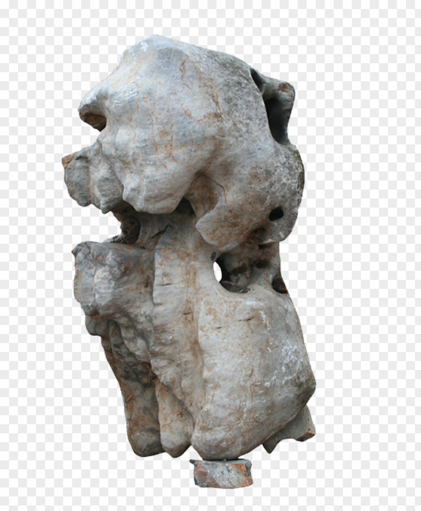 Stone Rock Boulder Carving PNG