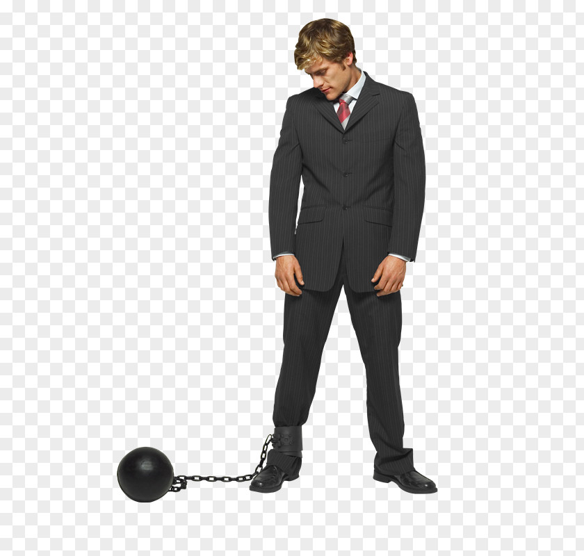 Xh Ball And Chain Stock Photography Businessperson PNG