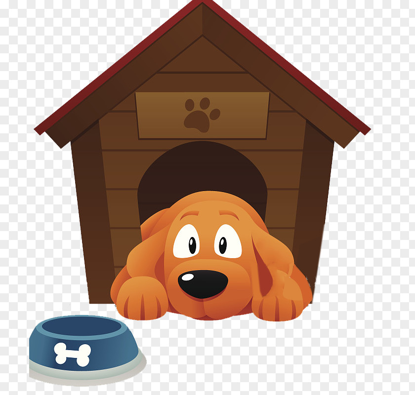 A Puppy Lying On The Ground Waiting For Something In Physical Dog Houses Pet Sitting Kennel Clip Art PNG