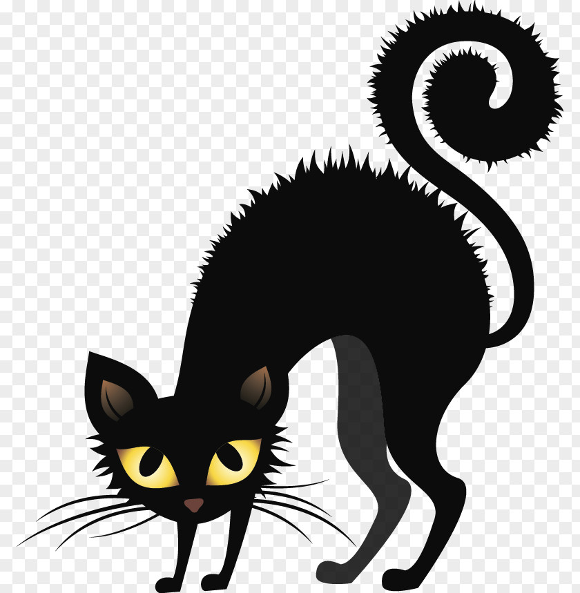 Jeepers Creepers Black Cat Clip Art PNG