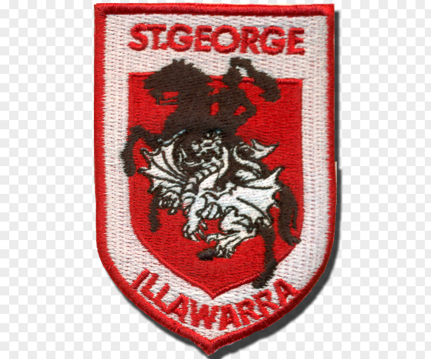 Saint George St. Illawarra Dragons St Emblem Badge PNG