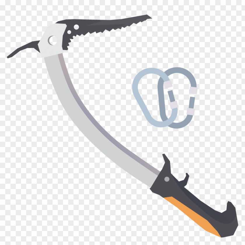 Vector Mountaineering Ax PNG