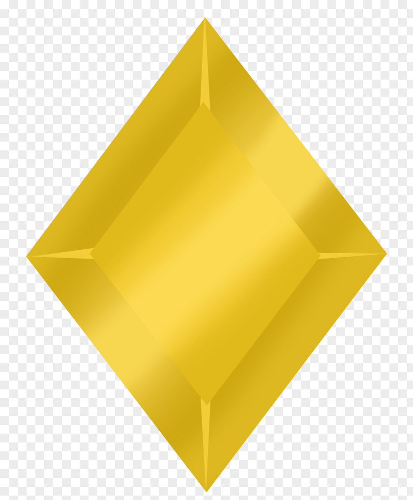 Yellow Diamond Flyer Color Gemstone PNG