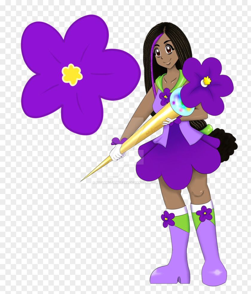 African Violet Drawing Character Clip Art PNG