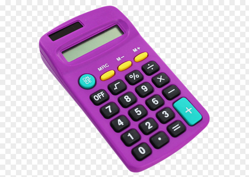 Calculator Desk Accessory Office Supplies PNG